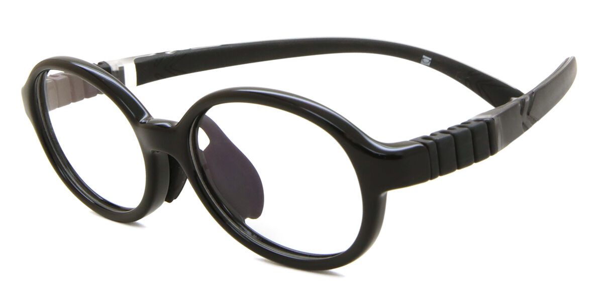 SmartBuy Kids Wobble 9030 C1 Oval Black Frame Eyeglasses ...