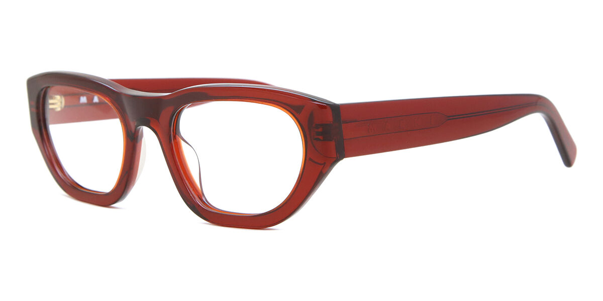 Uhc Frame Marni Laamu Atoll Crystal Blue Asian Fit 47F Cat Eye Transparent ...