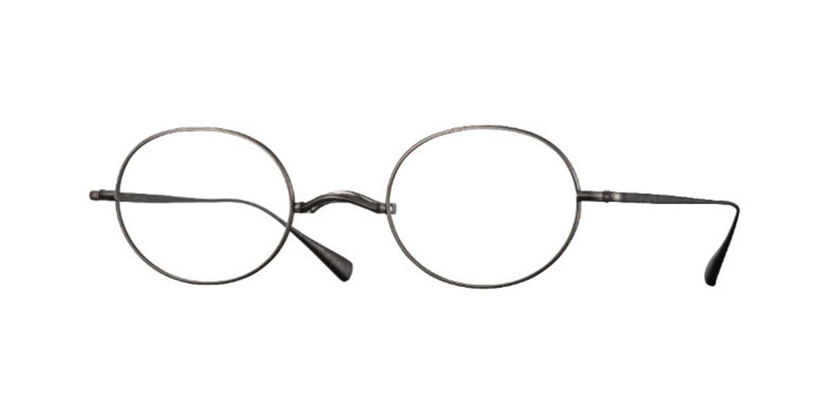 Eyevan 901E 825 Oval Ruthenium Silver Frame Eyeglasses ...