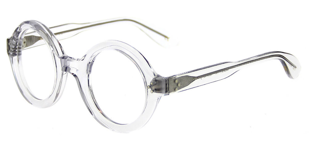 Lesca PHIL CRYSTAL Round Clear Frame Eyeglasses | SmartBuyGlasses India